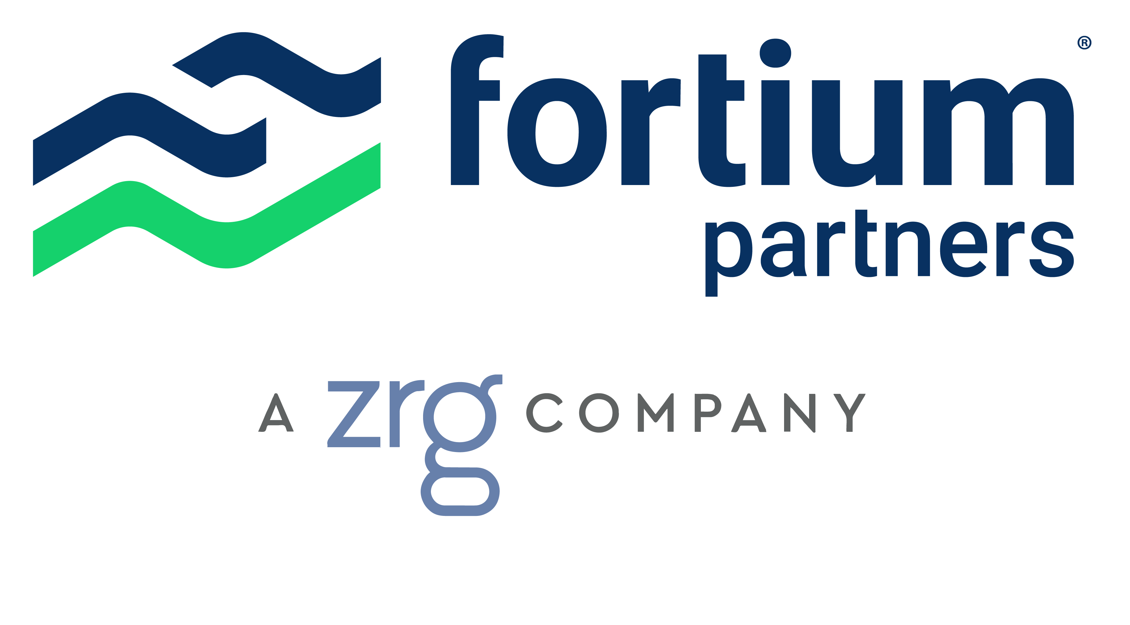 Fortium Partners ZRG logo SVG Colored registered